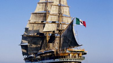 Photo of La nave Vespucci arriva a Singapore: Made in Italy in passerella